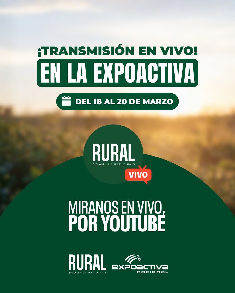 Radio Rural 610AM tweet media