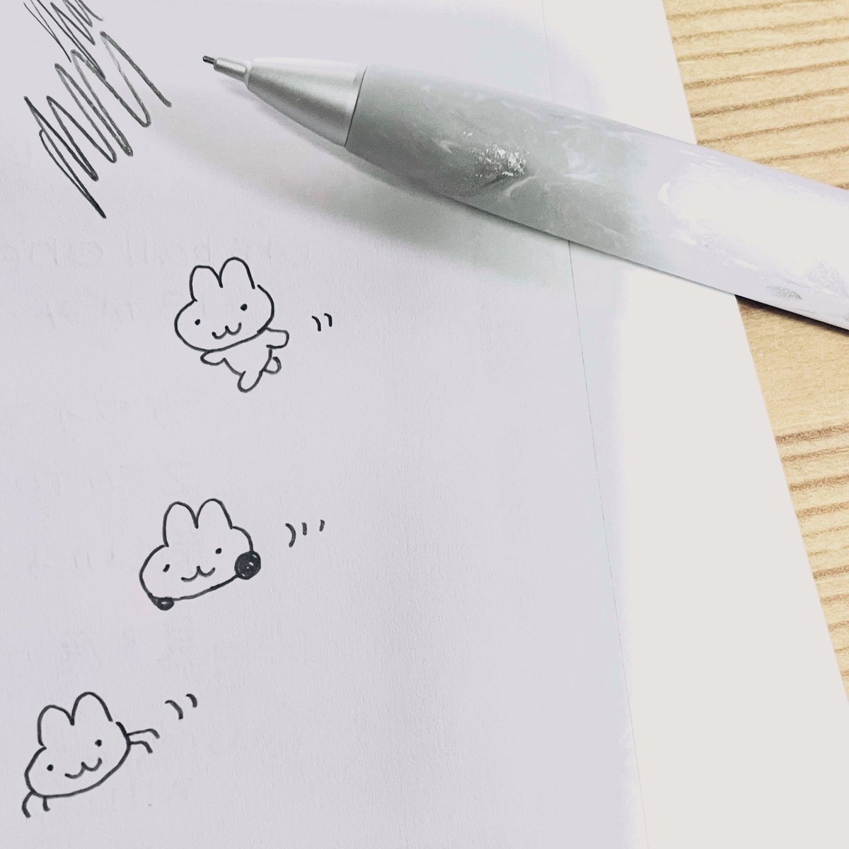 かわいいシャーペンを買いました(日記)
バチボコに色が変わっていますがグレーのやつです
tombow.com/products/fumi/