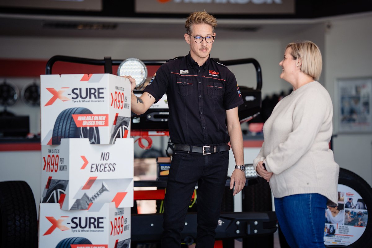 TigerWheelnTyre's tweet image. When potholes don’t come with a warning sign, #XSure is here to protect you.
Get tyre &amp;amp; wheel cover from as little as R99 per month, with no excess.

Drive with confidence. Sign up today: twt.co.za/x-sure/

#TigerWheelnTyre #LetsGoTogether