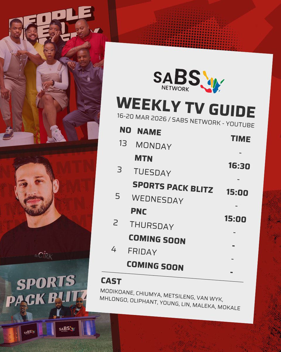 SABS Network tweet media