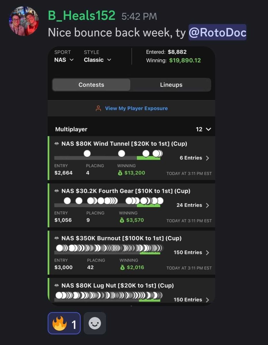 RotoGrinders tweet media