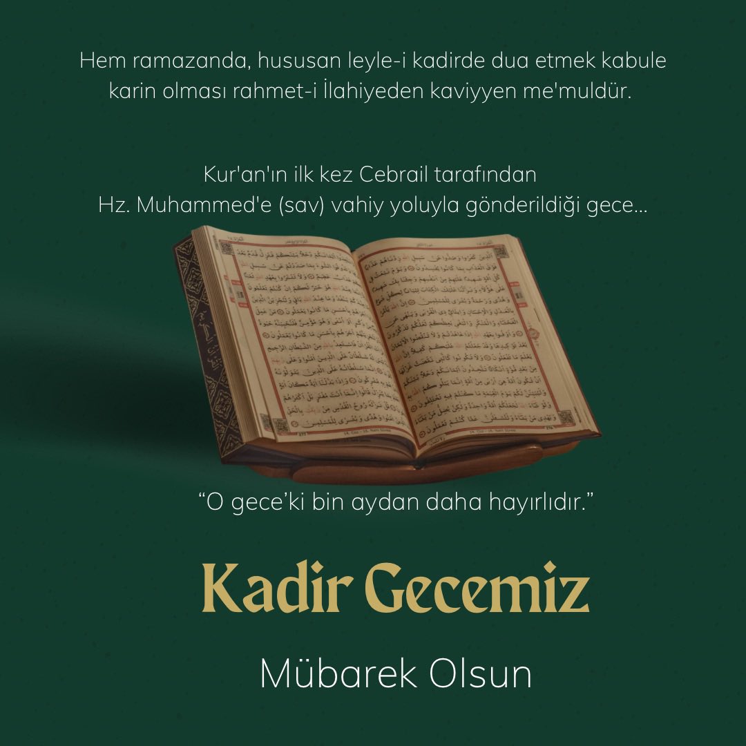“2026 Kadir Gecesi”