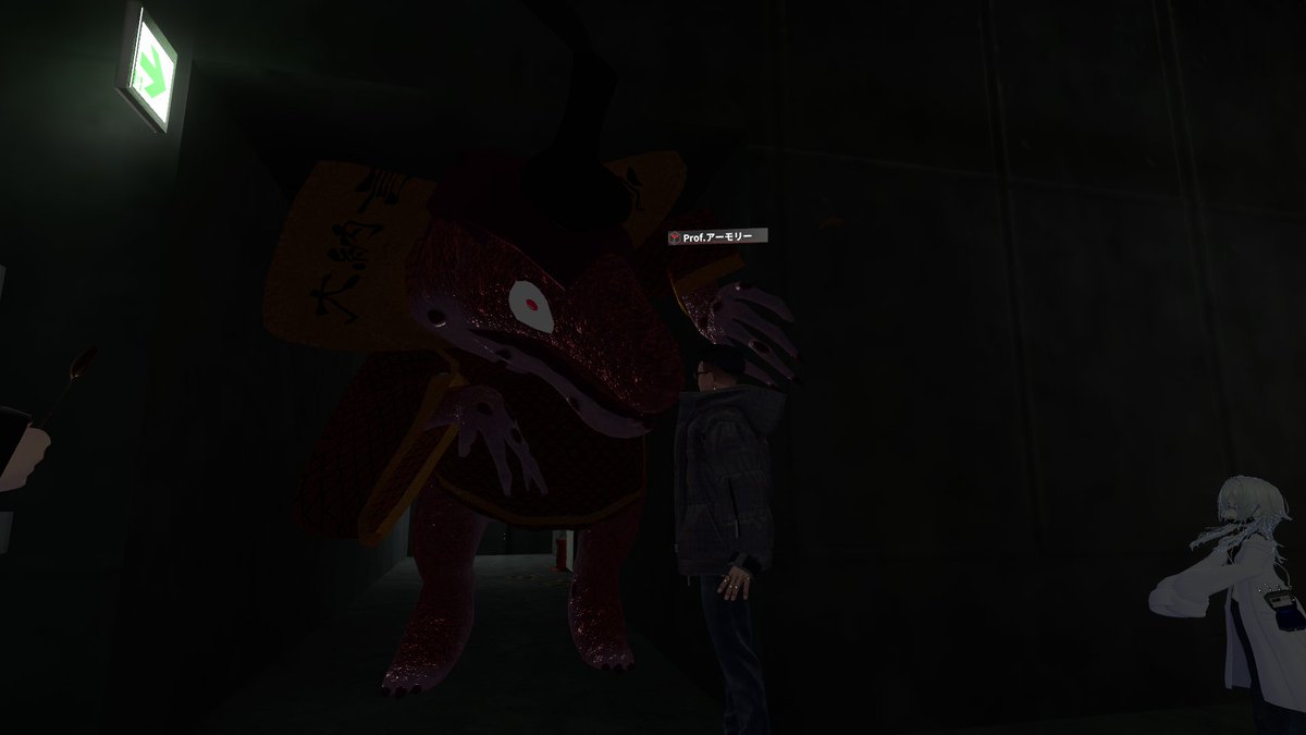 A hooded figure/ 'レヴィン' tweet media