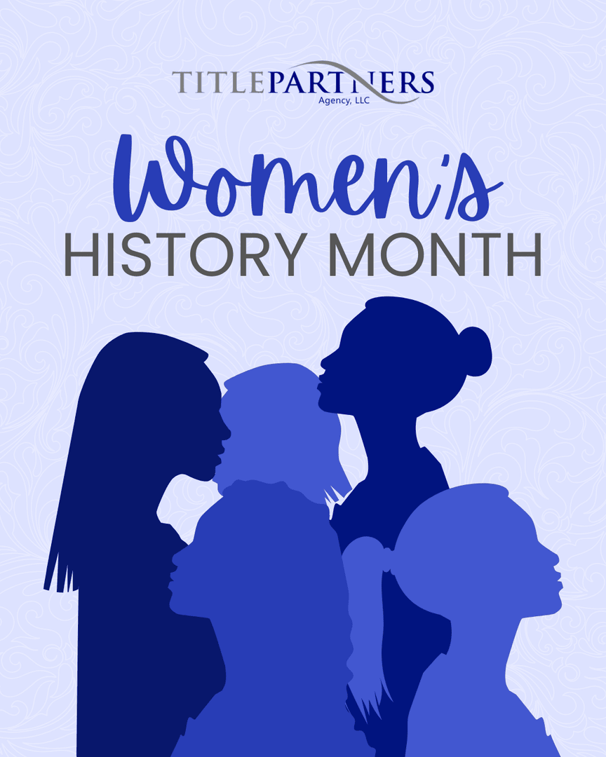 TitlePartnersMo's tweet photo. We are grateful for all of the women throughout history who have exhibited great leadership and impact on our society. 🎉 Happy Women's History Month!

#WomensHistoryMonth2026 #HerStory #MOrealestate #TitlePartnersAgency #closewithtitlepartners #titleexperts https://t.co/ZfC660kG2l