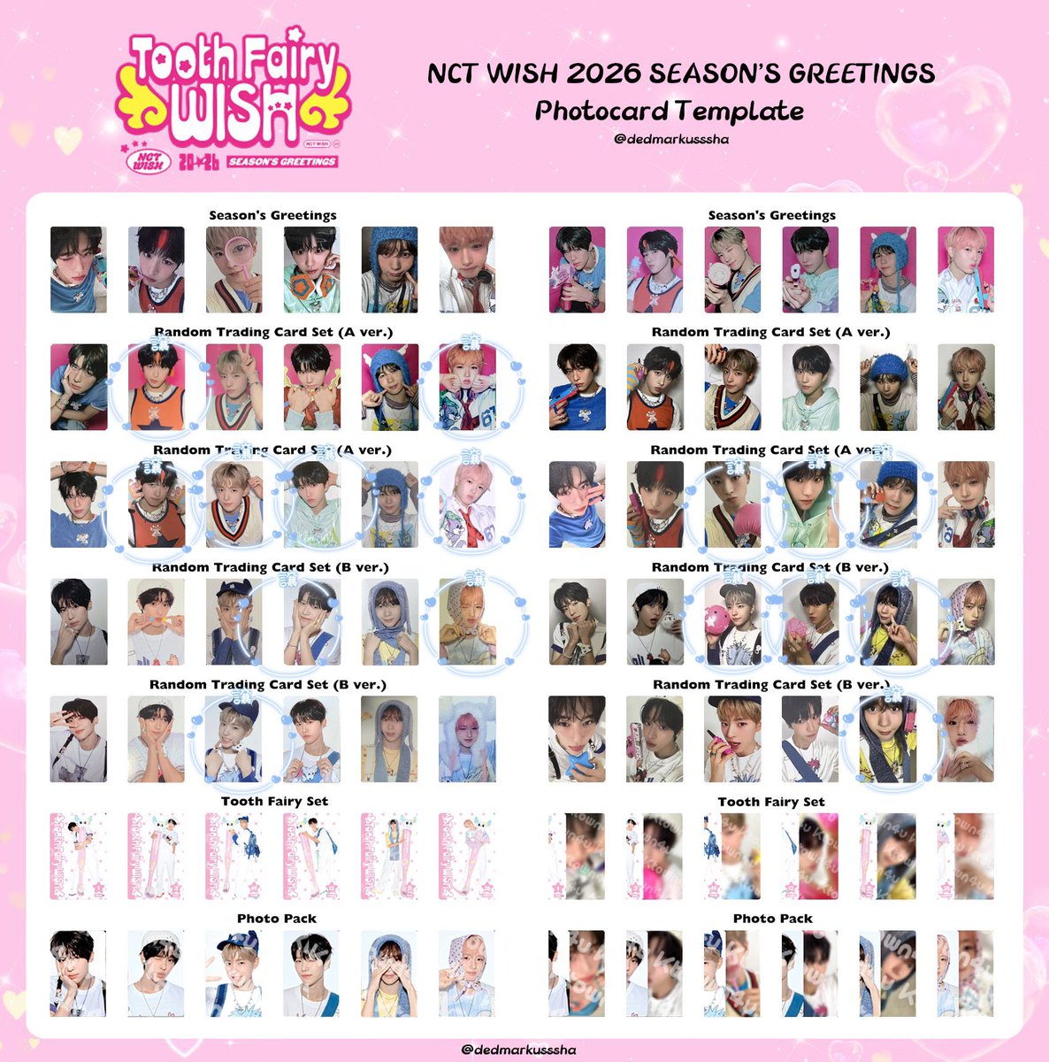 NCTDREAM NCT DREAM NCTWISH NCT WISH 2026 season's greeting