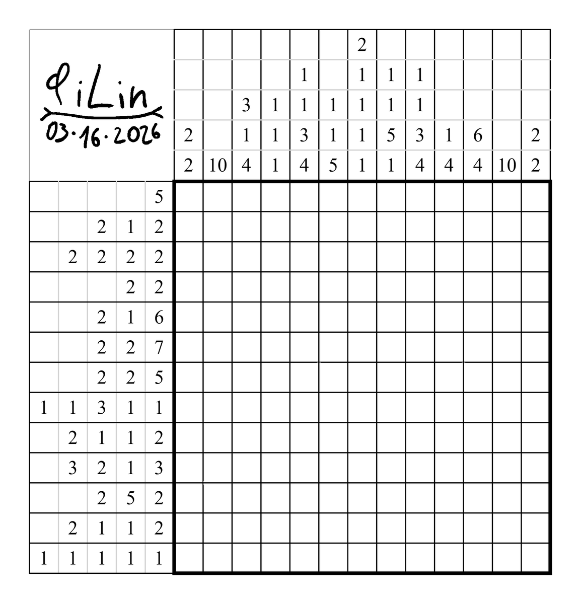 qpil_in's tweet photo. #GENOVEMBER Day 16:
Genonogram
Now it's your turn to draw Geno. Try to solve it!
Also Happy 31th Anniversary to Mario's Picross! https://t.co/GdxOq2JYIe