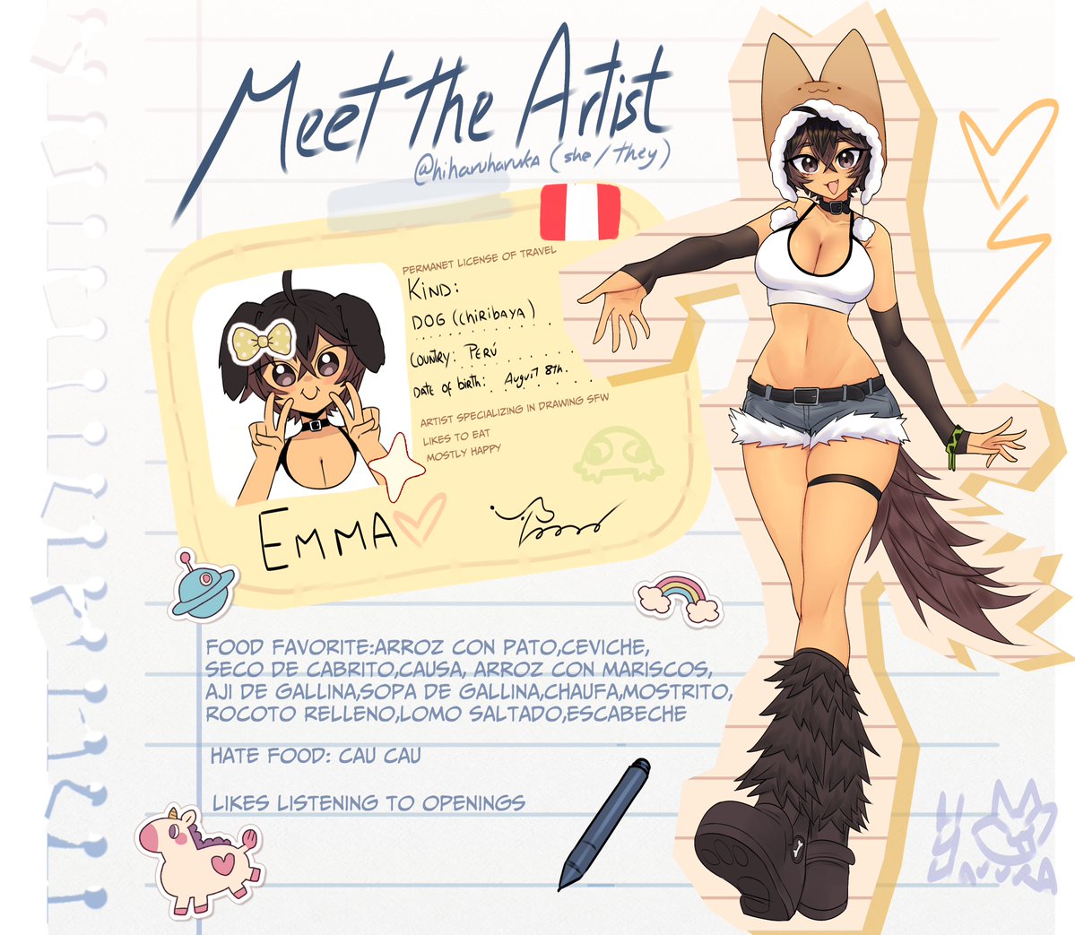 HaruKa 🦊✨ | Comm ask first tweet media