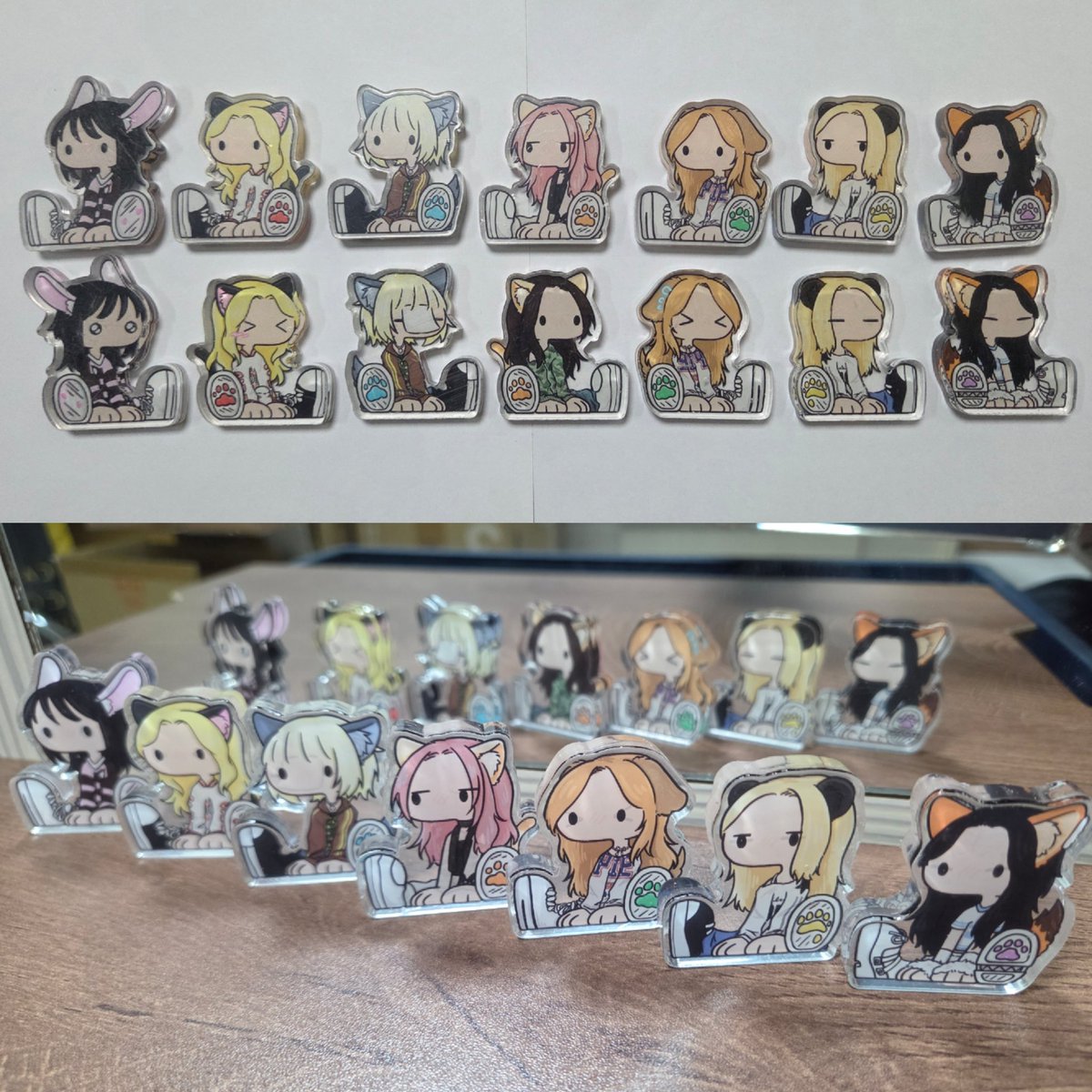 250323 concert outfit acrylic stand
#Dreamcatcher
#dreamcatcherfanart