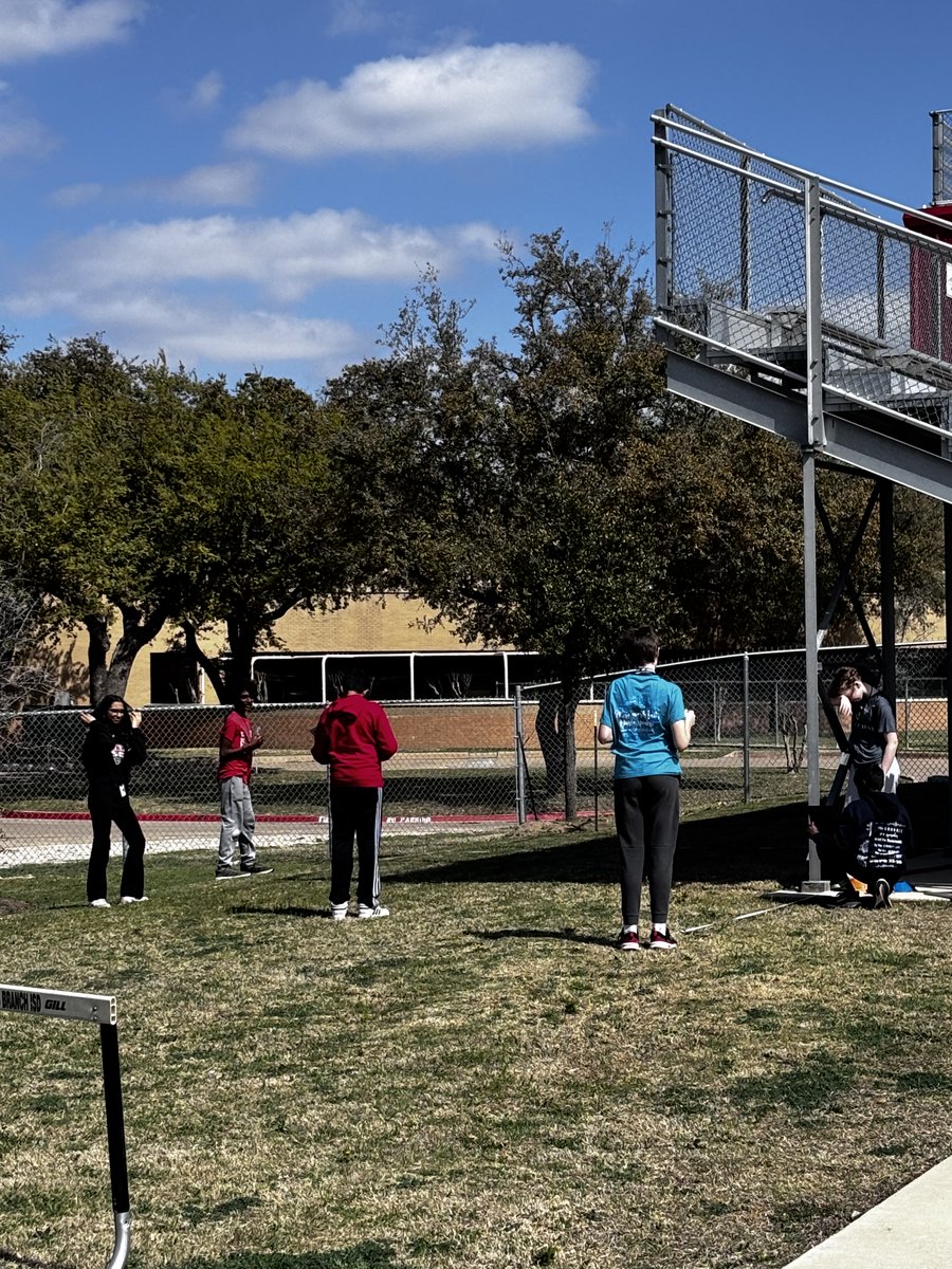 DeWitt_Perry's tweet photo. Taking geometry outside the classroom! 📐🏈 Students used homemade tools and math skills to calculate the height of different objects around the football field. Hands-on learning in action! #STEM #GeometryInRealLife https://t.co/Ftj2X42JpE
