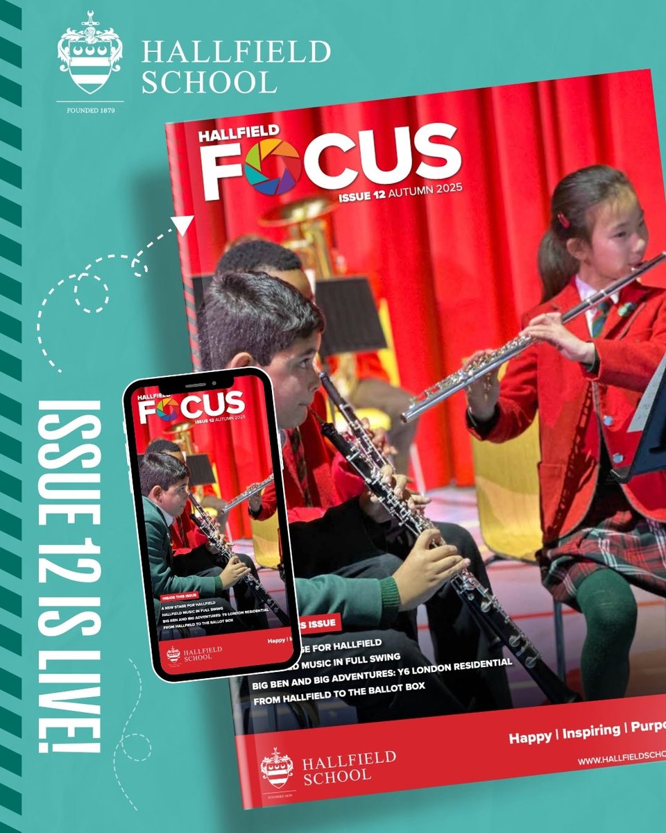 Hallfield School tweet media