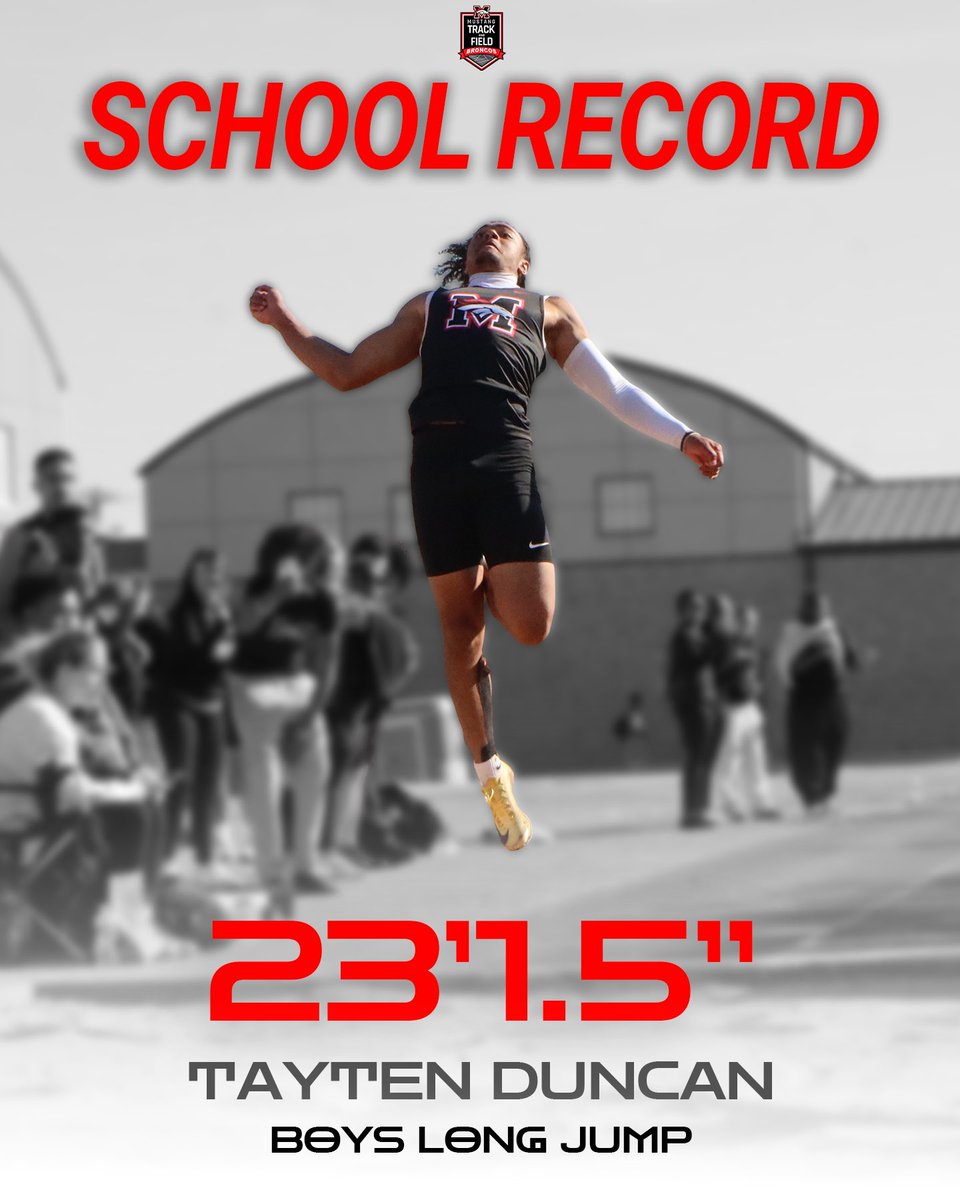 Mustang Track and Field tweet media