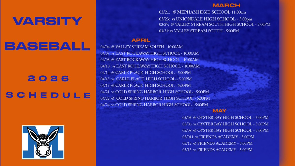 Malverne Athletics tweet media