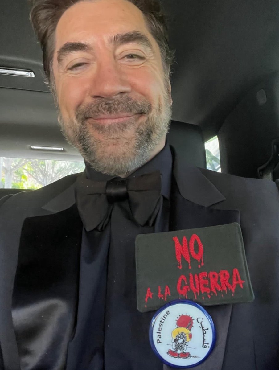 hay actores…y hay héroes 🙇🏻🙇🏽‍♀️

JAVIER BARDEM 🕊️☮️🇵🇸