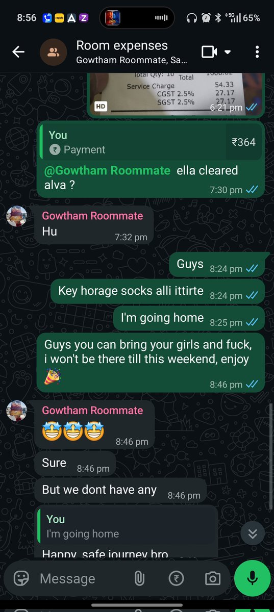 checodezz's tweet photo. You should be lucky to get a roommate like me https://t.co/VVV7T2MD6t