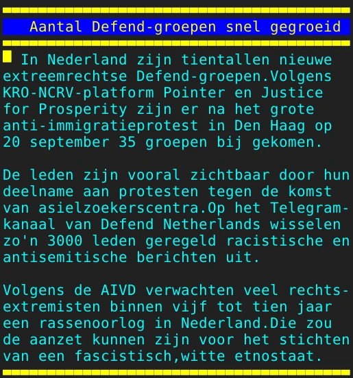 Dit lijkt me zorgelijker en bedreigender dan #Antifa 😳
