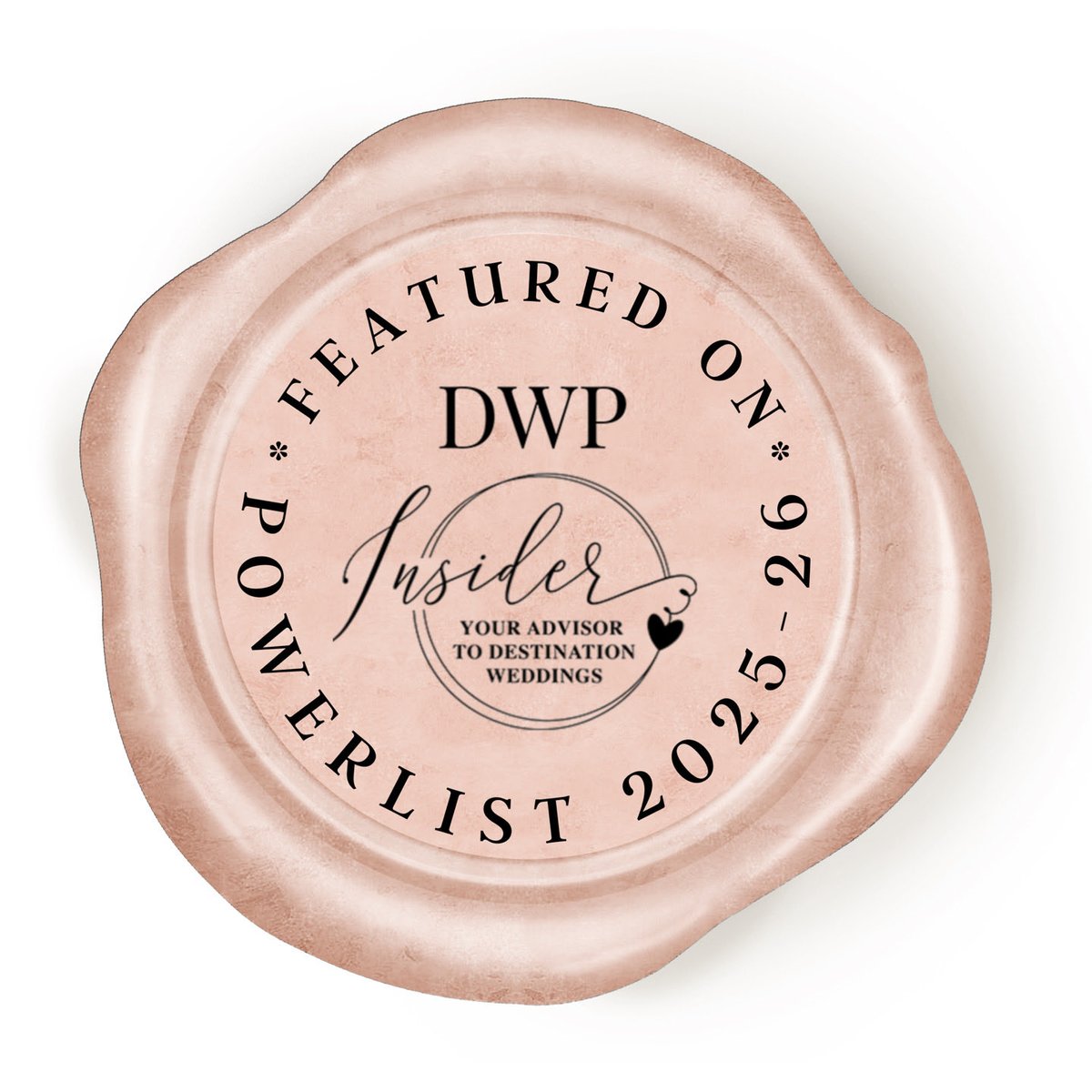 Being recognized on the DWP Insider Powerlist as a Top Global Wedding Content Creator @dwp_congress is a special milestone in this journey.

Grateful for how far we’ve come.
Excited for what lies ahead.

The story is still being written.

#dwpcongress #dwppowerlist