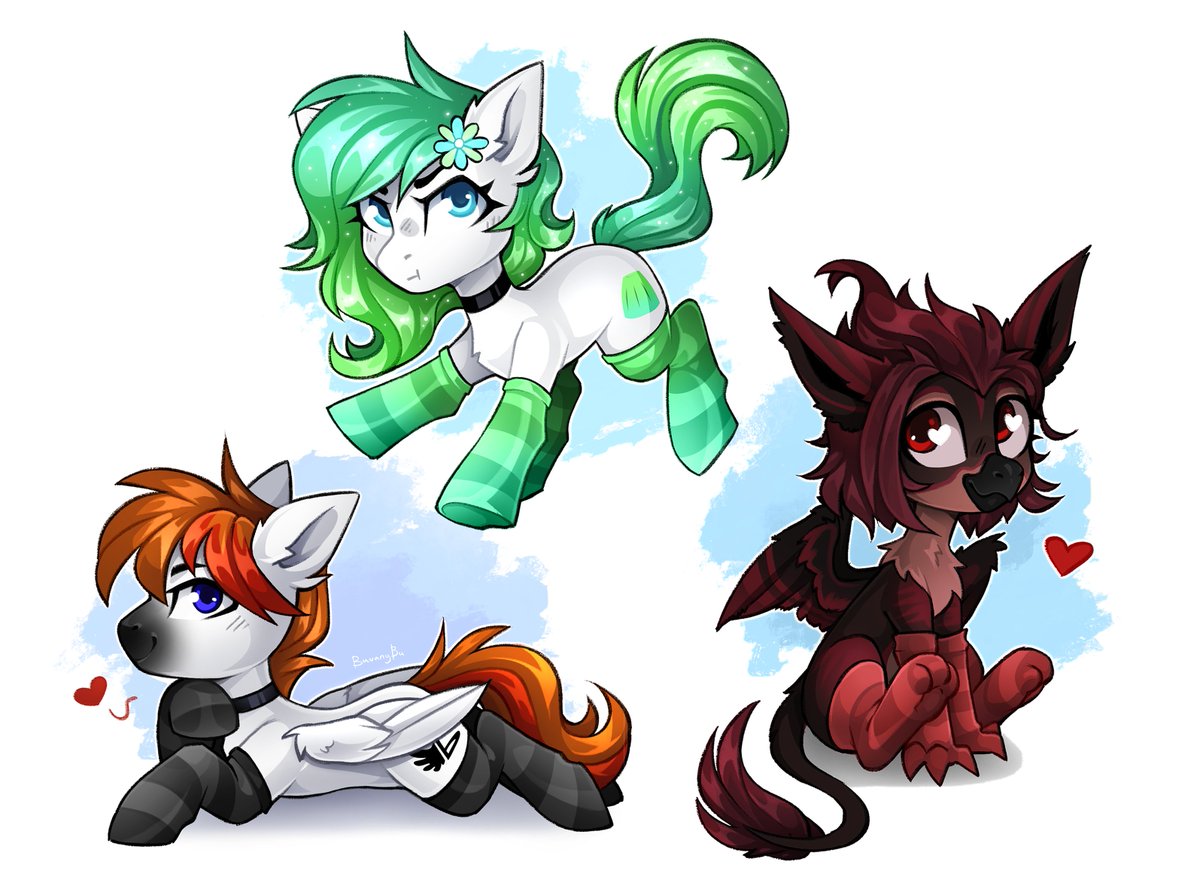 BuBuvany's tweet photo. The first crew!

(ych is still available) https://t.co/IzAq89AWjC