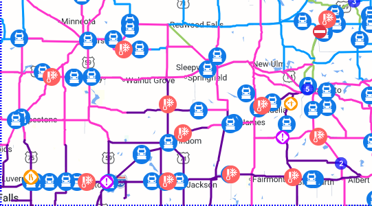 MnDOT District 7 tweet media