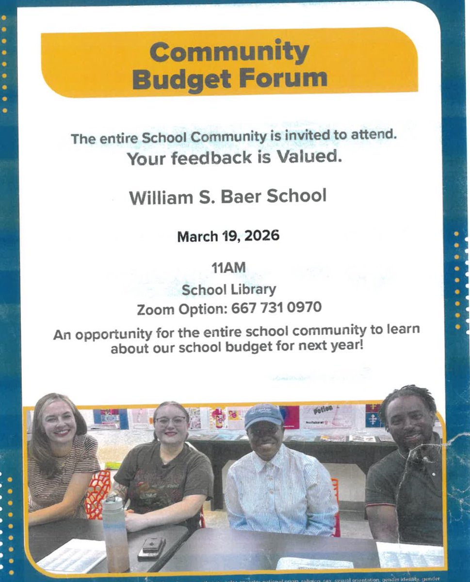 The William S. Baer School tweet media