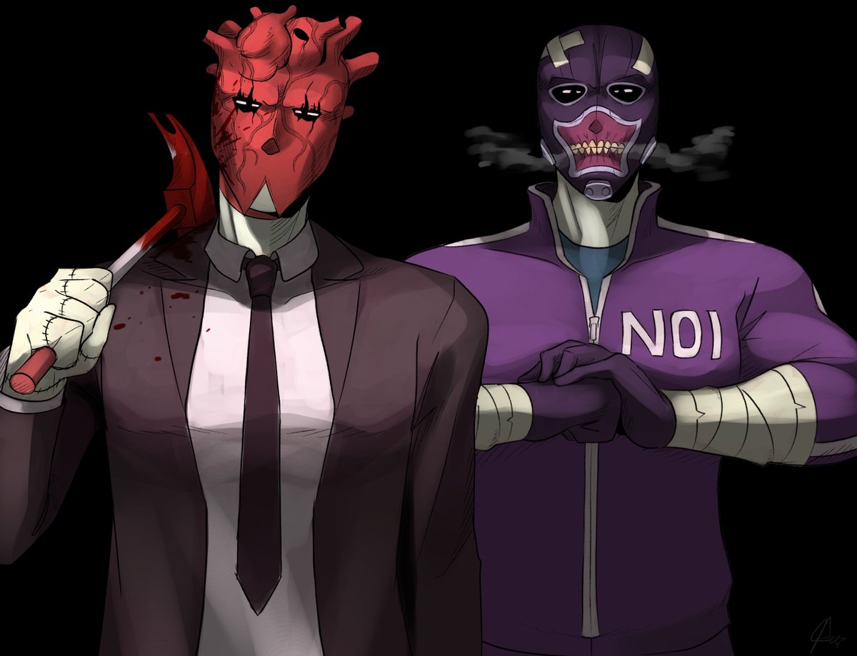BetterPeepified's tweet photo. En's cleaners 
#dorohedoro #anime https://t.co/OZdG9RHWX5