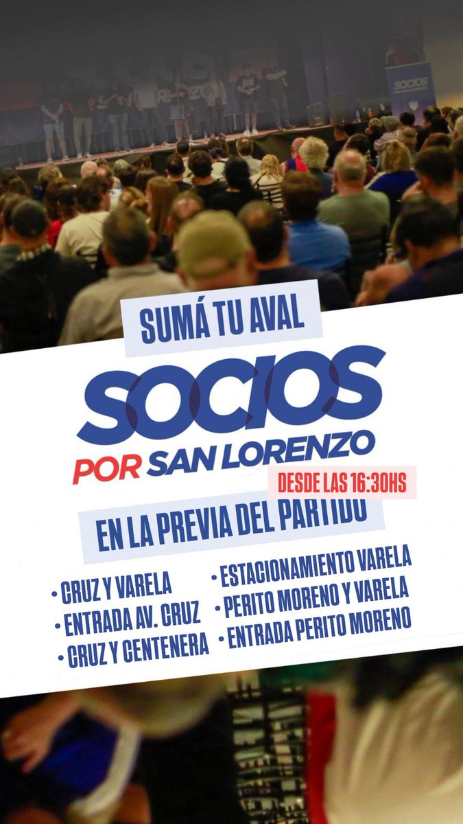 Todo X San Lorenzo tweet media