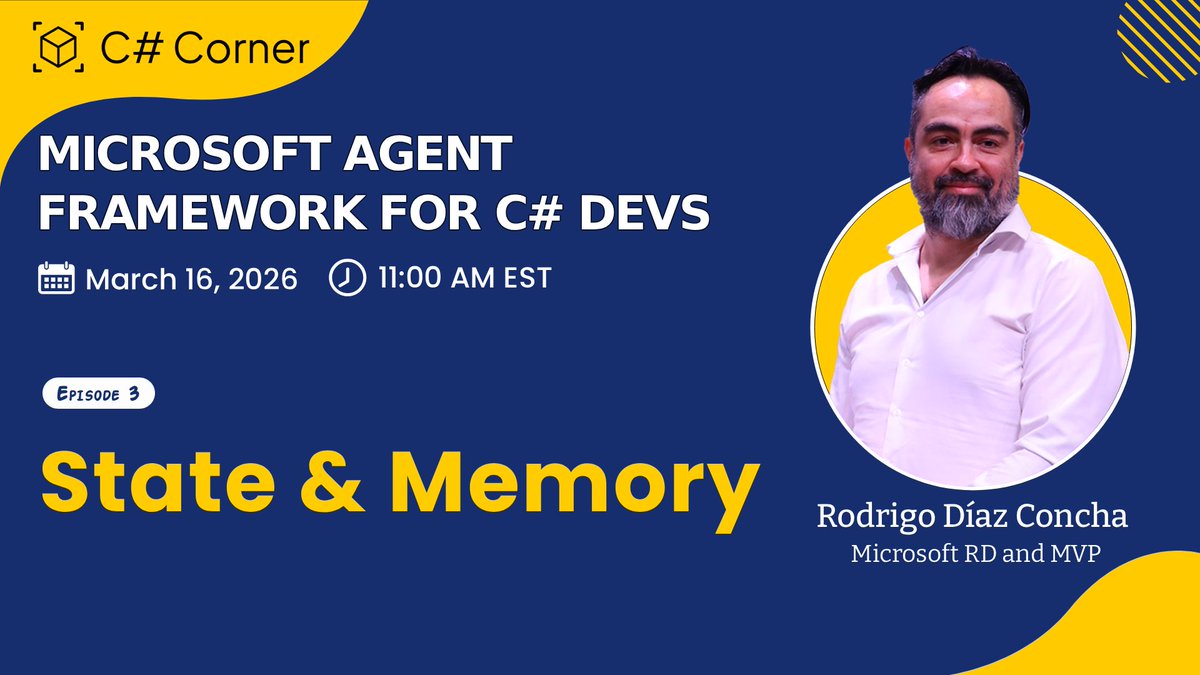 C# Corner tweet media