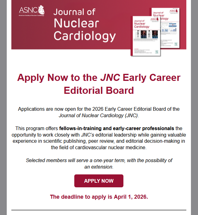 Journal of Nuclear Cardiology tweet media