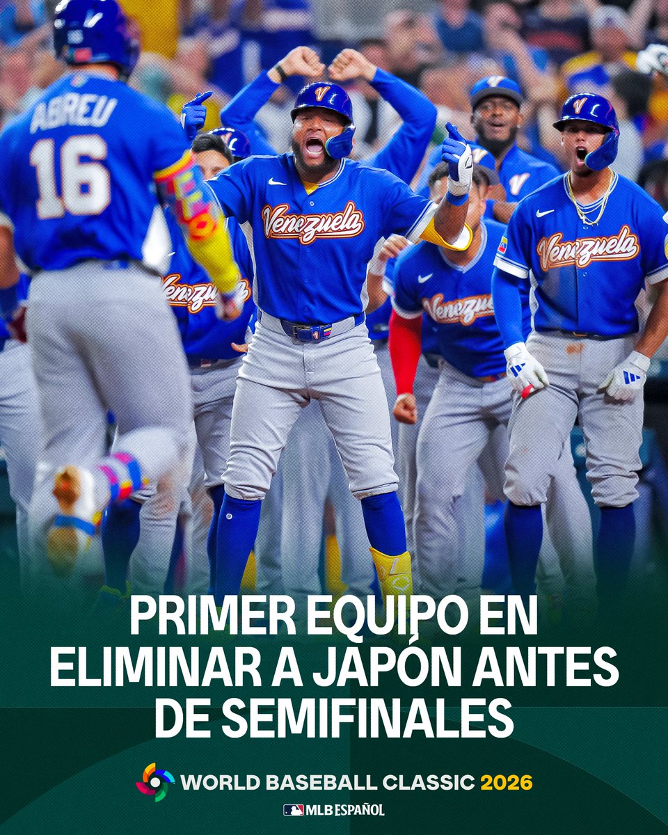 Venezuela sigue escribiendo su capítulo en la historia del World Baseball Classic. ✍️