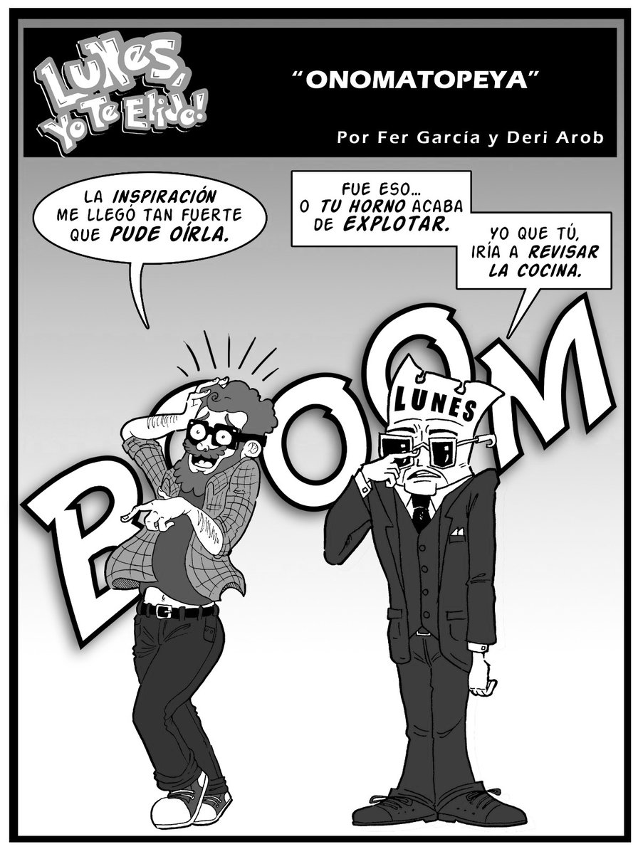 La inspiración a veces llega como una explosión 💥
El problema es distinguir entre una gran idea… y un problema real en casa.
¿Cuál ha sido tu momento más inesperado de inspiración?
#lytecomic #lunes #historietamexicana
Por <a href="/elcomicologo03/">Comicologo</a> y Deri Arob de Códice Cómics Mx ©2026