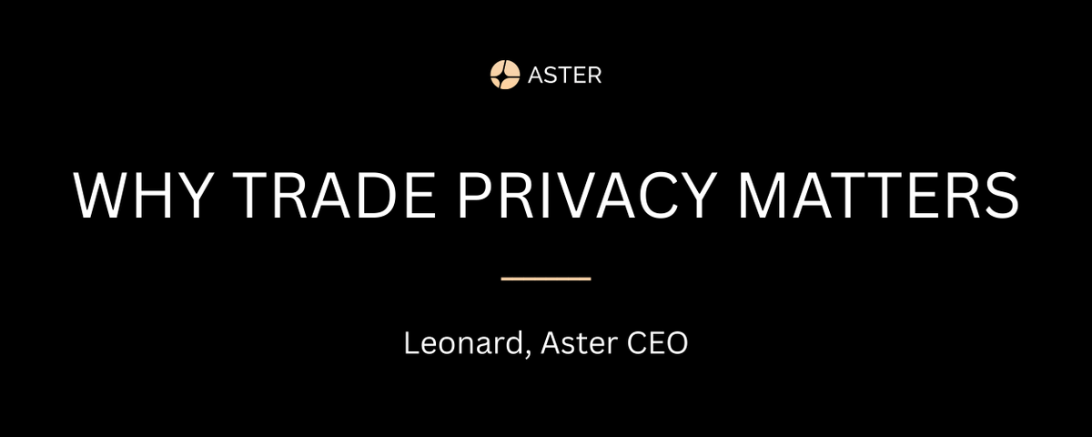 Why Trade Privacy Matters