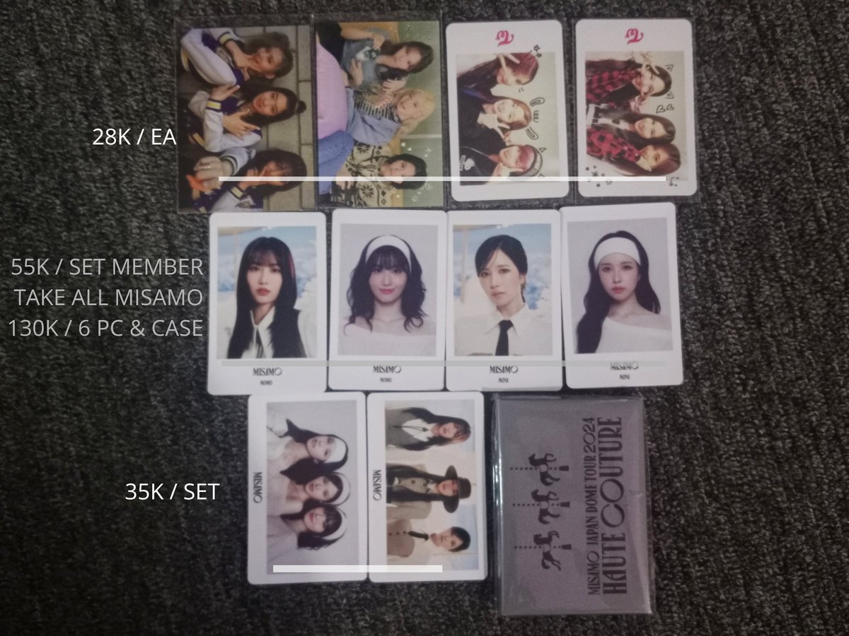 skioasa's tweet photo. wts || want to sell pc twice clearance sale (3/3)
pls jangan di jadikan patokan harga ya guys

dom kaltim, ina
tnc ada di akhir post

t. wts lfb pc twice ina ww nayeon momo sana jihyo mina dahyun tzuyu 트와이스 양도 https://t.co/MaU3u8AmEe