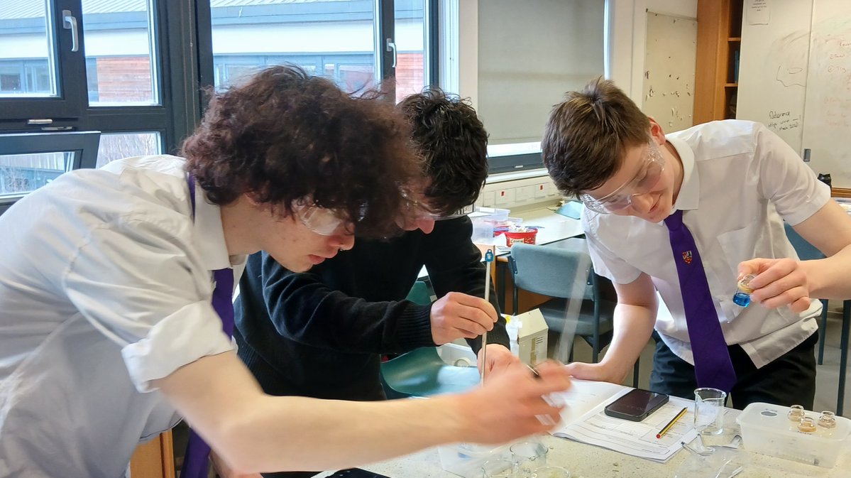 Science Department of Kinross High School tweet media