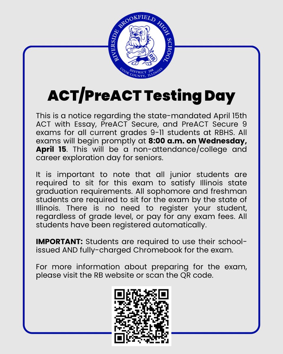 Riverside Brookfield High School tweet media