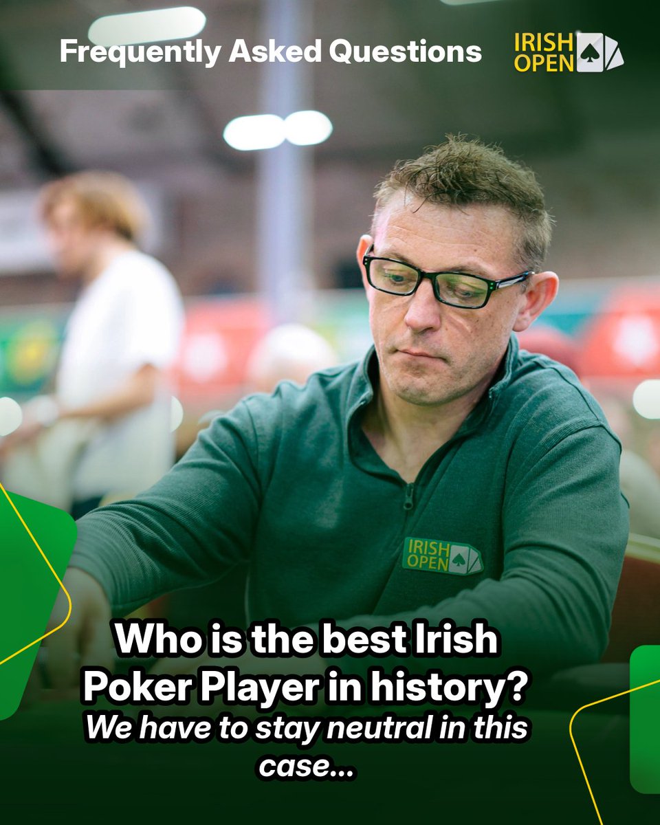 Irish_PokerOpen's tweet image. We have gathered the most frequest asked questions for you. In case you have any other question, please do let us know in the comments!

18+ | Play Responsibly

See you in Dublin! 

#Poker #Service #Dublin #RDS