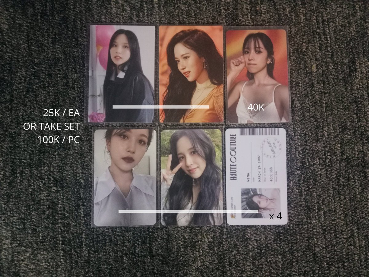 skioasa's tweet photo. wts || want to sell pc twice clearance sale (2/3)
pls jangan di jadikan patokan harga ya guys

dom kaltim, ina
tnc ada di akhir post

t. wts lfb pc twice ina ww nayeon momo sana jihyo mina dahyun tzuyu 트와이스 양도 https://t.co/RQahEmXqWB