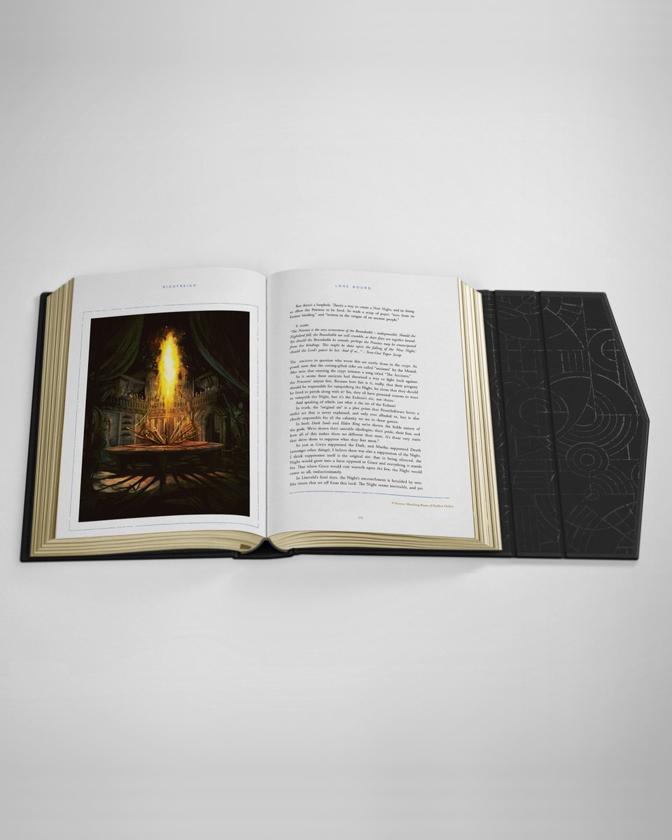 tuneandfair's tweet image. Lore Bound: Elden Ring Explained is @VaatiVidya's full lore analysis of Elden Ring.

Encompassing Elden Ring, Nightreign and Forsaken Hollows, this work is the essential reference for any lore aficionado.

#eldenring #fromsoftware

tuneandfairweather.com/products/lore-…