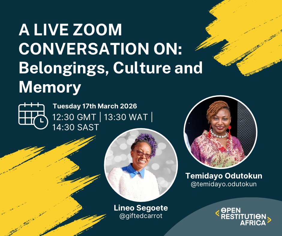 Open Restitution Africa tweet media