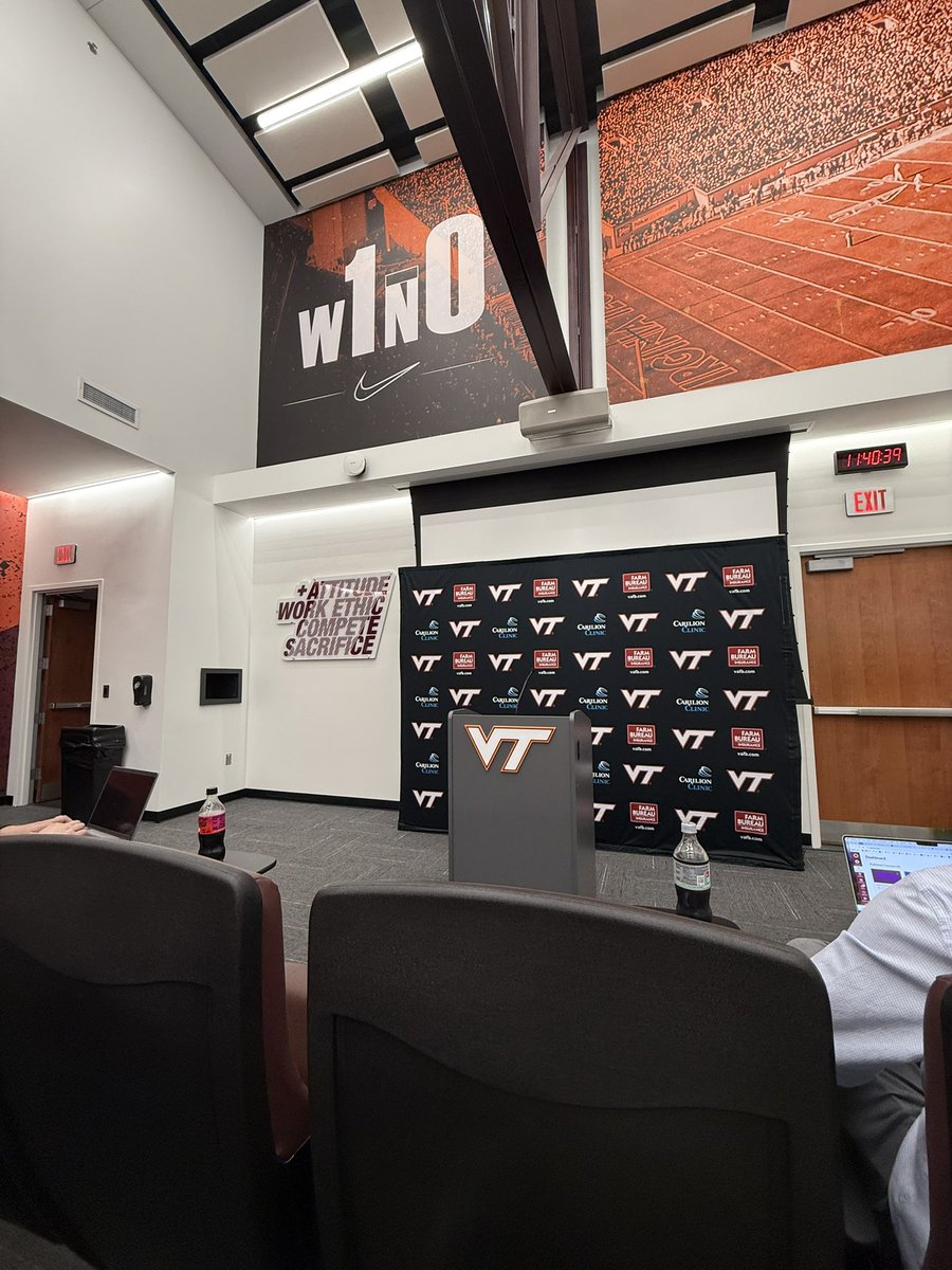 Coach James Franklin is set to speak to the media at noon as winter workouts fade into spring practices. Stay tuned for everything you need to know before the Hokies get back on the field.

<a href="/rcbruin_55/">Ryan Castle</a> has boots on the ground in the Burg!