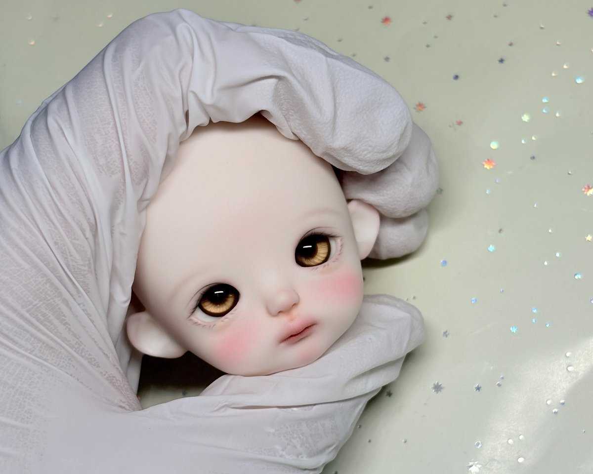 이불 _ bjd face up tweet media