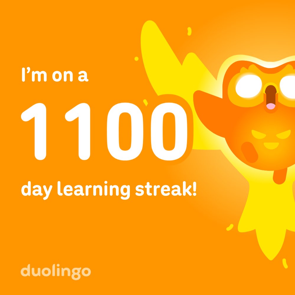 GurSamuel's tweet photo. Learn a language with me for free! Duolingo is fun, and proven to work. Here’s my invite link: https://t.co/sDTIbjsWew https://t.co/rrZ4b3mjNB