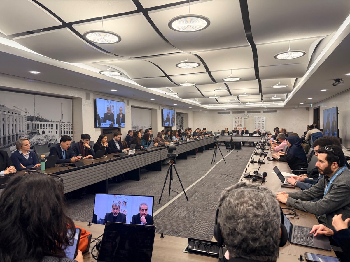 PMIRAN_GENEVA's tweet image. Today, during #Iran’s side event entitled “The Criminal Attack on the Girls’ School in Minab" at #UNOG, the #UN Special Procedures mandate holders — @UNSR_EDUCATION, @UNSRVAW, @gkatr, and @adequatehousing — condemned the criminal attack on the Minab elementary school, in which