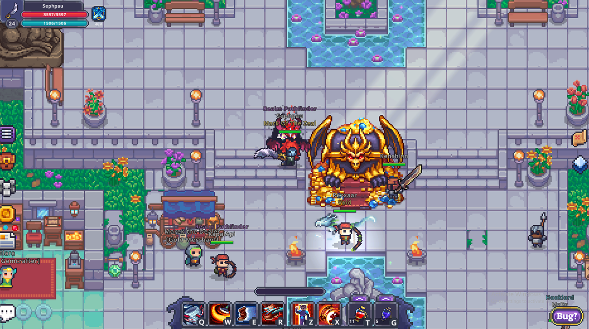 seph0120's tweet photo. Having fun playing web3 game that is available on steam and epicgames 😇
Calamity! 
@MarkofTheZeal #3 guild... for now 😉 https://t.co/EKVpRHCguI