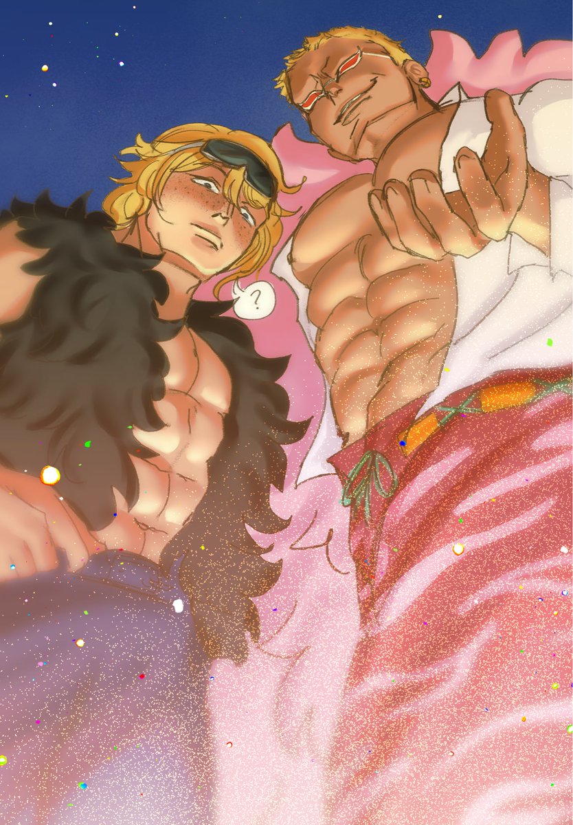 I promise both brothers aren’t a menace to society… maybe? 🤔 

Comm by: <a href="/creepyslimy/">Slimy</a> 

#OPoc #doflamingo #ONEPIECE