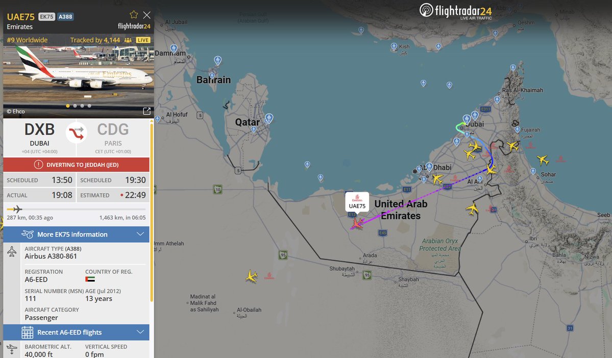Flightradar24 tweet media
