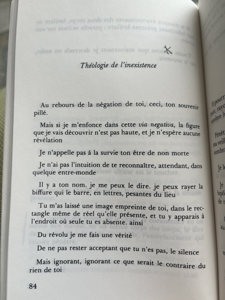 p0ezi's tweet photo. Du révolu je me fais une vérité
De ne pas rester acceptant que tu n’es pas, le silence
Mais ignorant, ignorant ce que serait le contraire du rien de toi
Jacques #Roubaud
Théologien de l’#inexistence (1986: 84) #poésie #poème #Fragment #mort #théologie https://t.co/E9wa0XBaGX