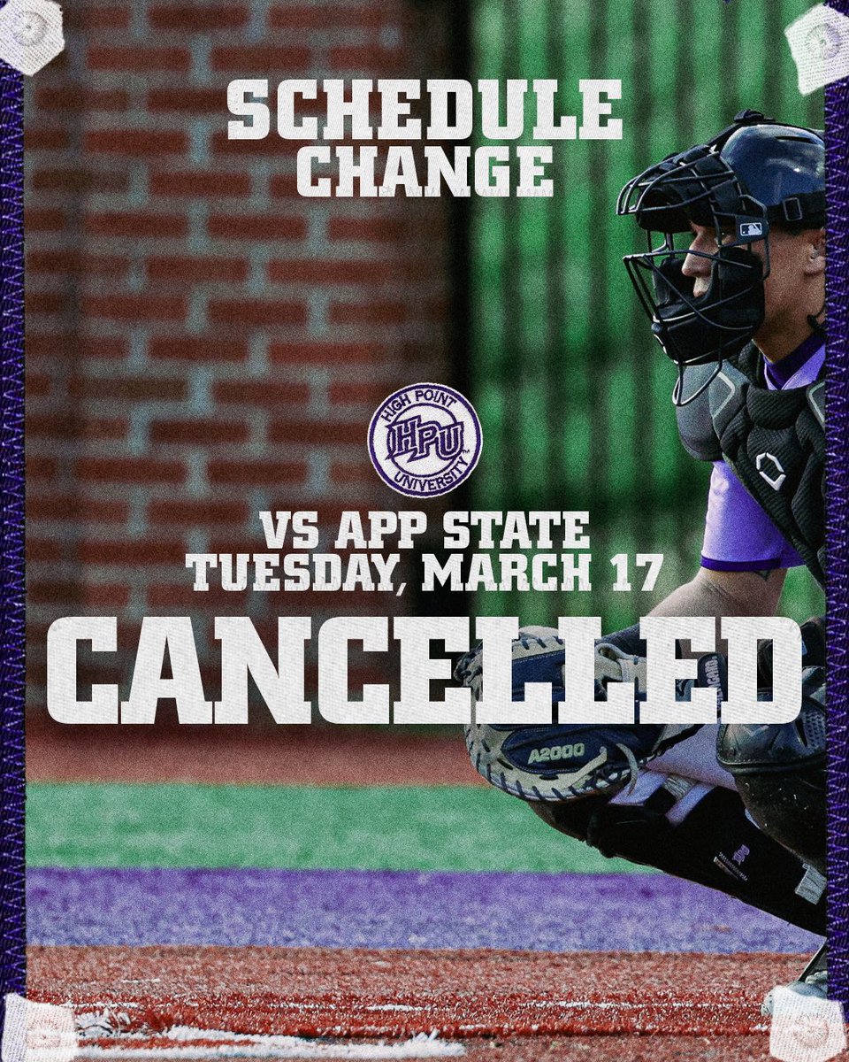 High Point Baseball tweet media