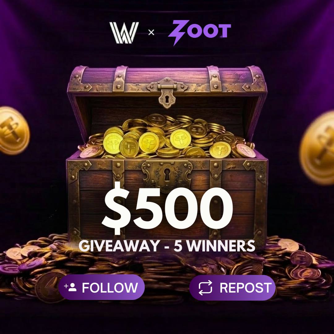 💰$500 #Winify Community Giveaway
🎁5 Winners - $100 each

👉Follow me, <a href="/WinifyGG/">Winify</a> &amp; <a href="/GetZootUS/">ZOOT</a> 
👉Retweet

⏰Rolls in 9 days

❗️This is community giveaway, check comments for more details &amp; on how to enter more than once 👇