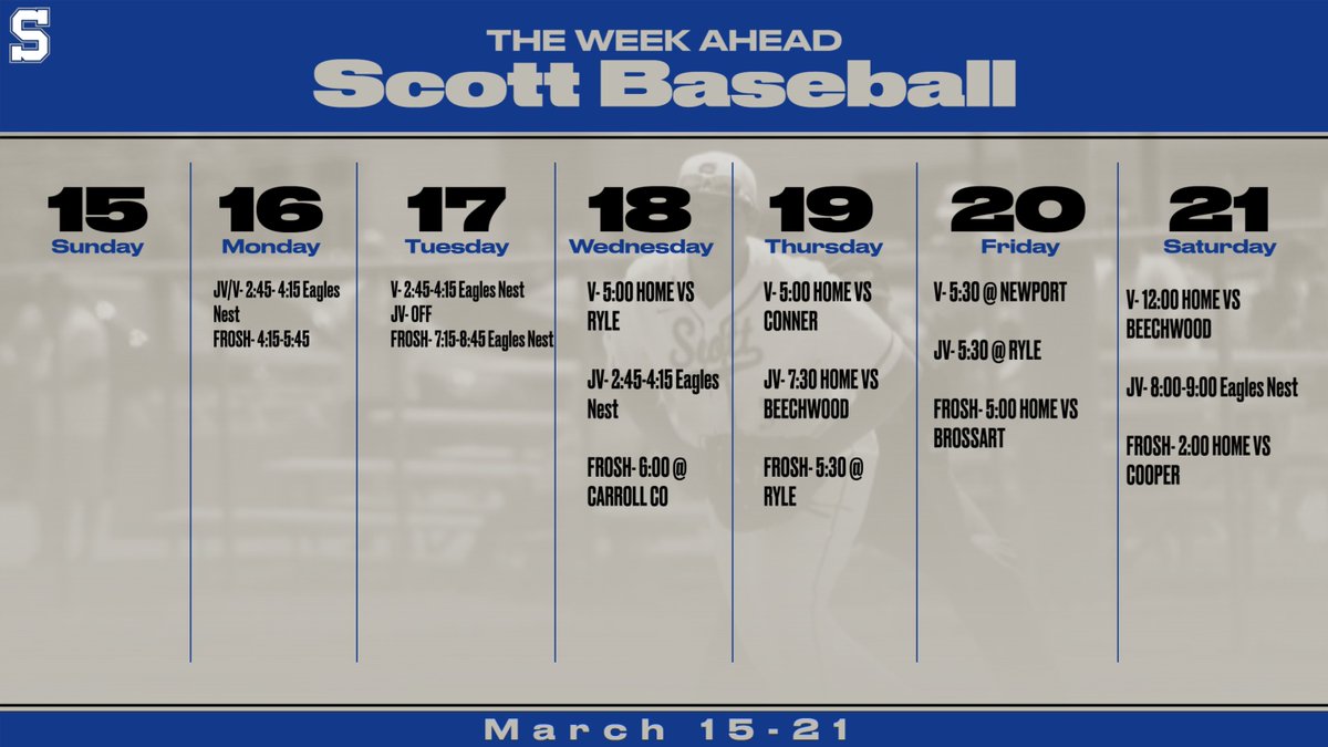 Scott Eagles Baseball tweet media