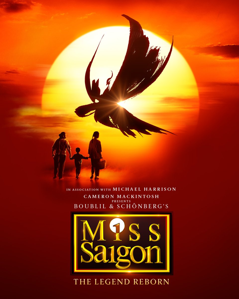 DMTWestEnd's tweet photo. To book Miss Saigon tickets for London this is your FINAL chance to:

Buy a DMT+ membership for ticket access before anyone else: https://t.co/61aE4SjJYf
📅 DMT+ tickets | Wednesday 18 March

or sign up for priority tickets: 
https://t.co/LKhDdBHJkU
📅 Priority Tickets | Thursday 19 March

13 May 2027 - 8 Jan 2028 | Prince Edward Theatre
Strictly Limited Season