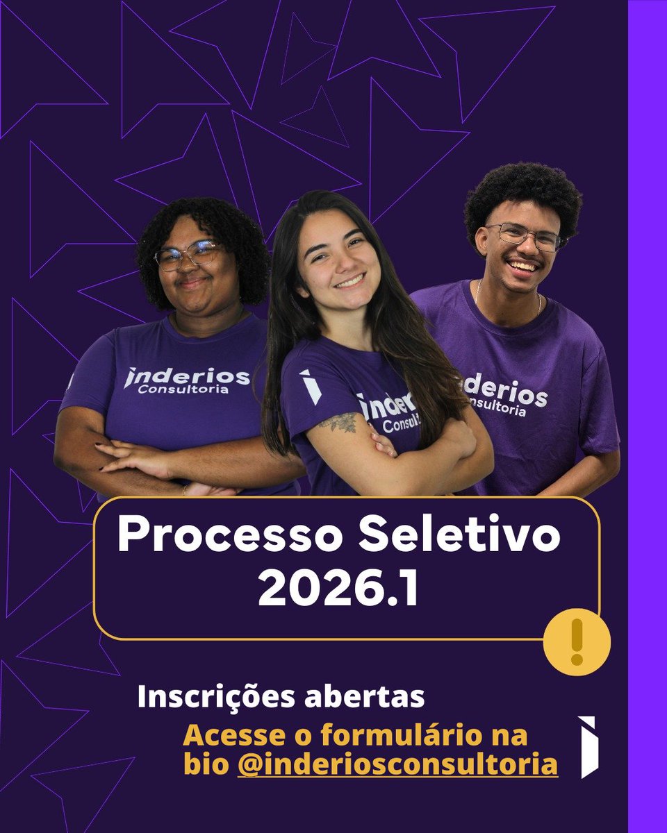 extensaoufmg's tweet photo. ✨ Inscreva-se no processo seletivo e faça parte do projeto de extensão Inderios. 💜

+INFO: https://t.co/K31zKv6Iec https://t.co/jWouiJ0PBL
